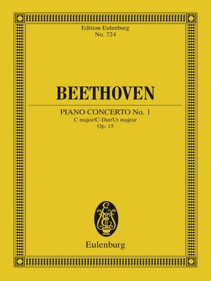 cover image of Piano Concerto No. 1 C major